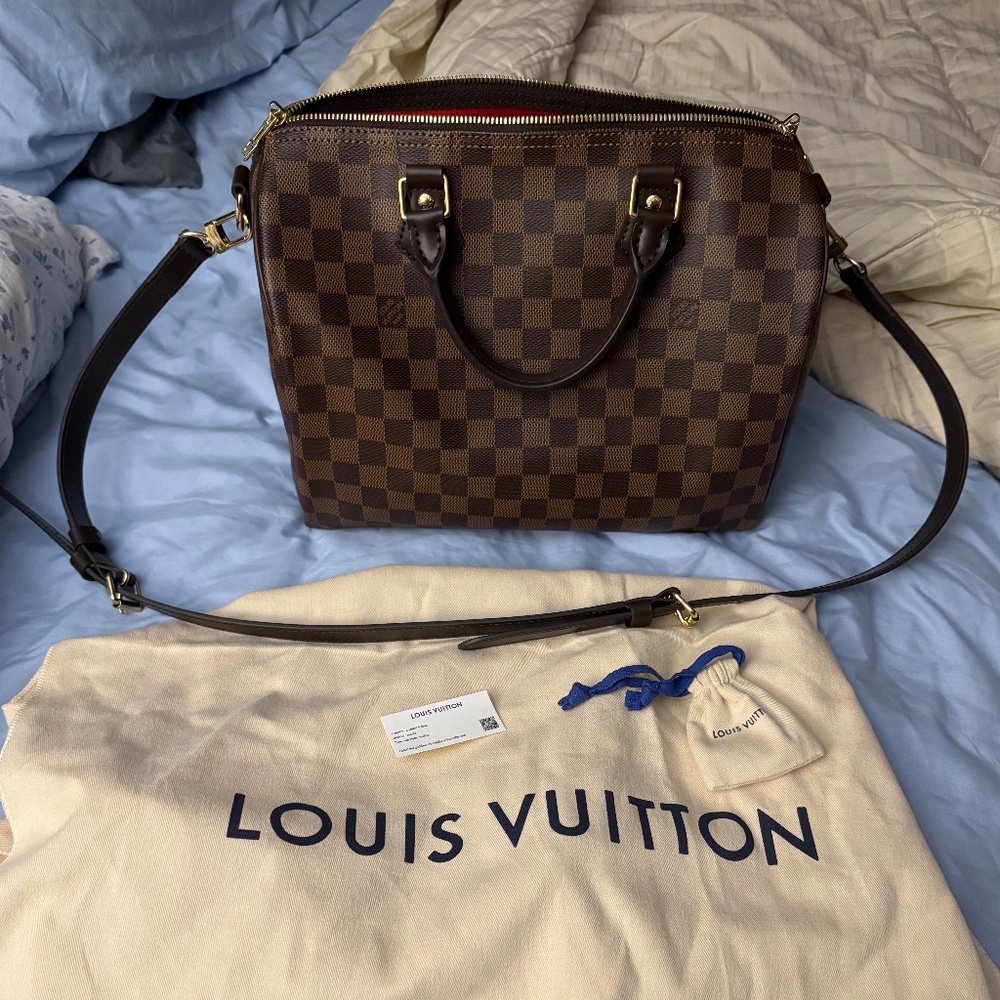 Authentic Louis Vuitton Speedy 30 Bandouliere